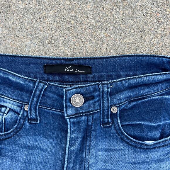 KanCan high-rise skinny jeans with distressed fronts 5/26 - Picture 4 of 5